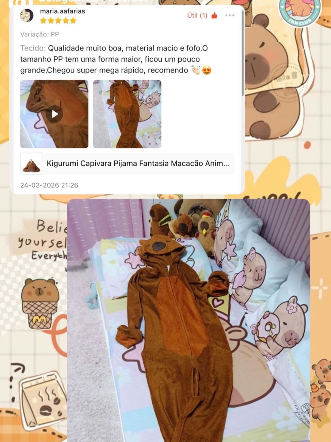 Cliente Kigukidz com pijama kigurumi — foto 8