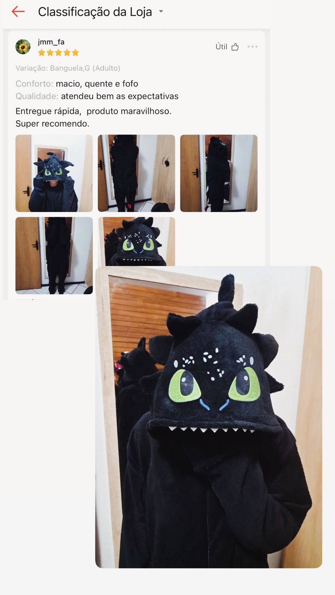 Cliente Kigukidz com pijama kigurumi — foto 12