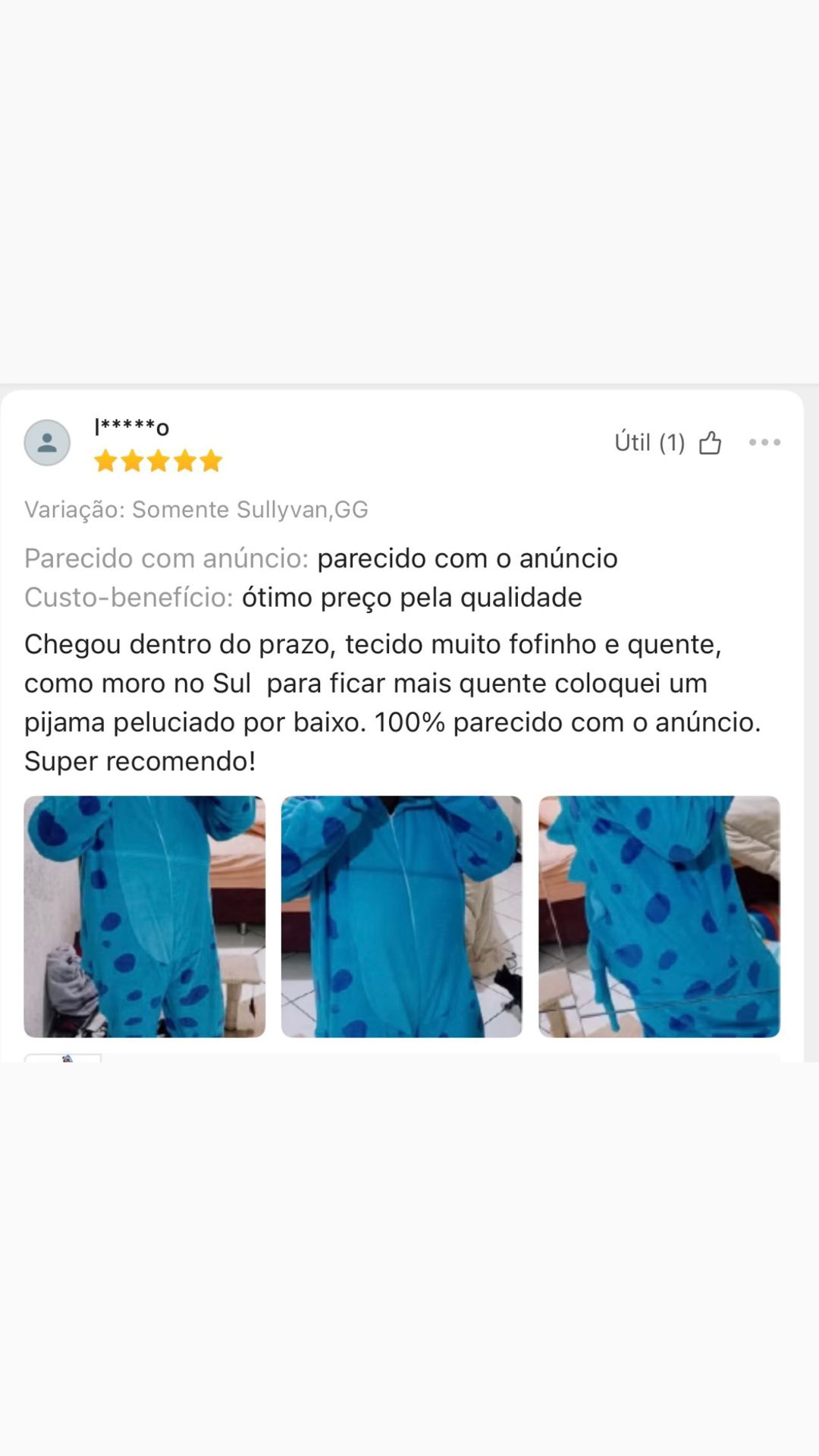 Cliente Kigukidz com pijama kigurumi — foto 17