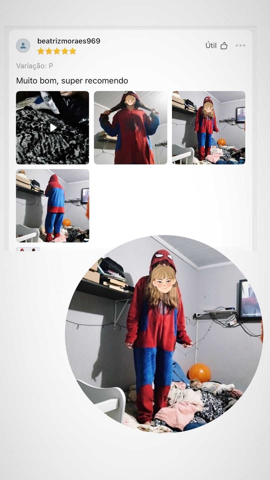 Cliente Kigukidz com pijama kigurumi — foto 19