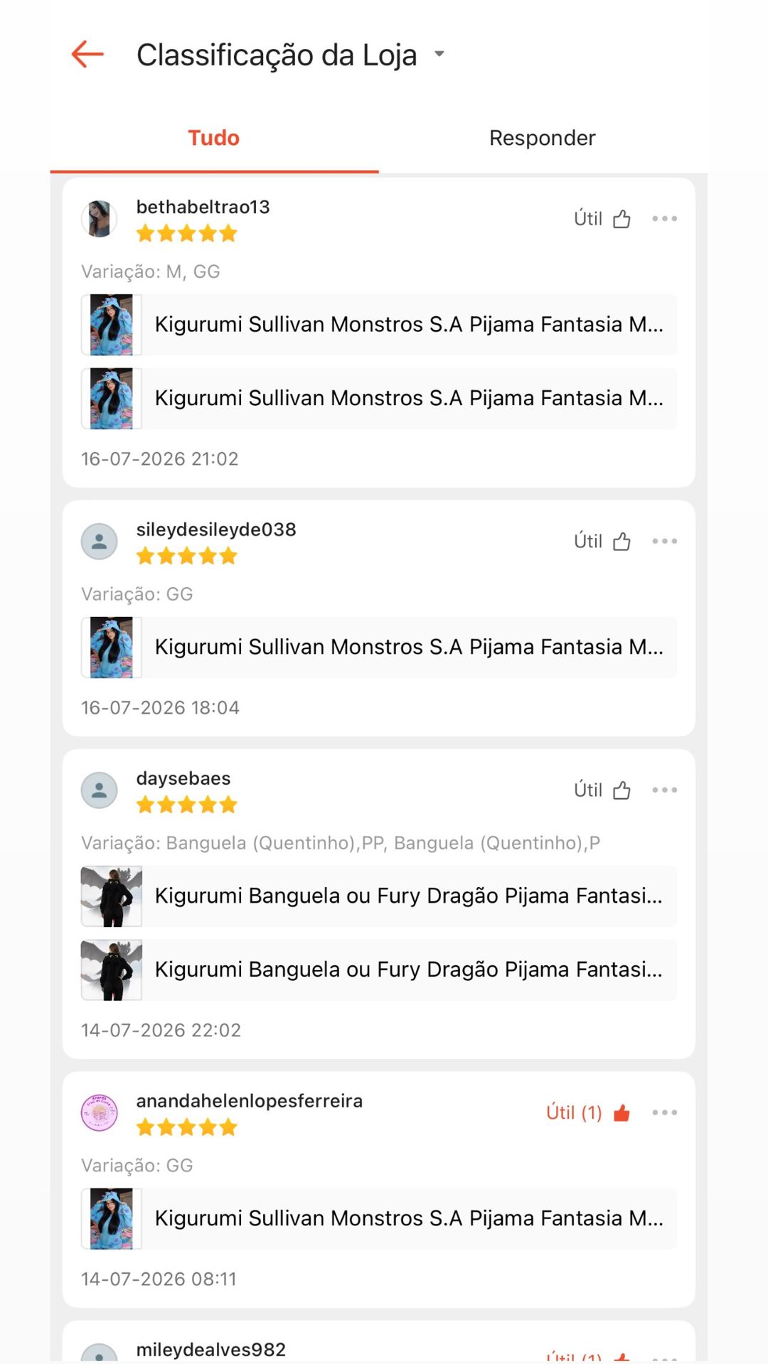 Cliente Kigukidz com pijama kigurumi — foto 32