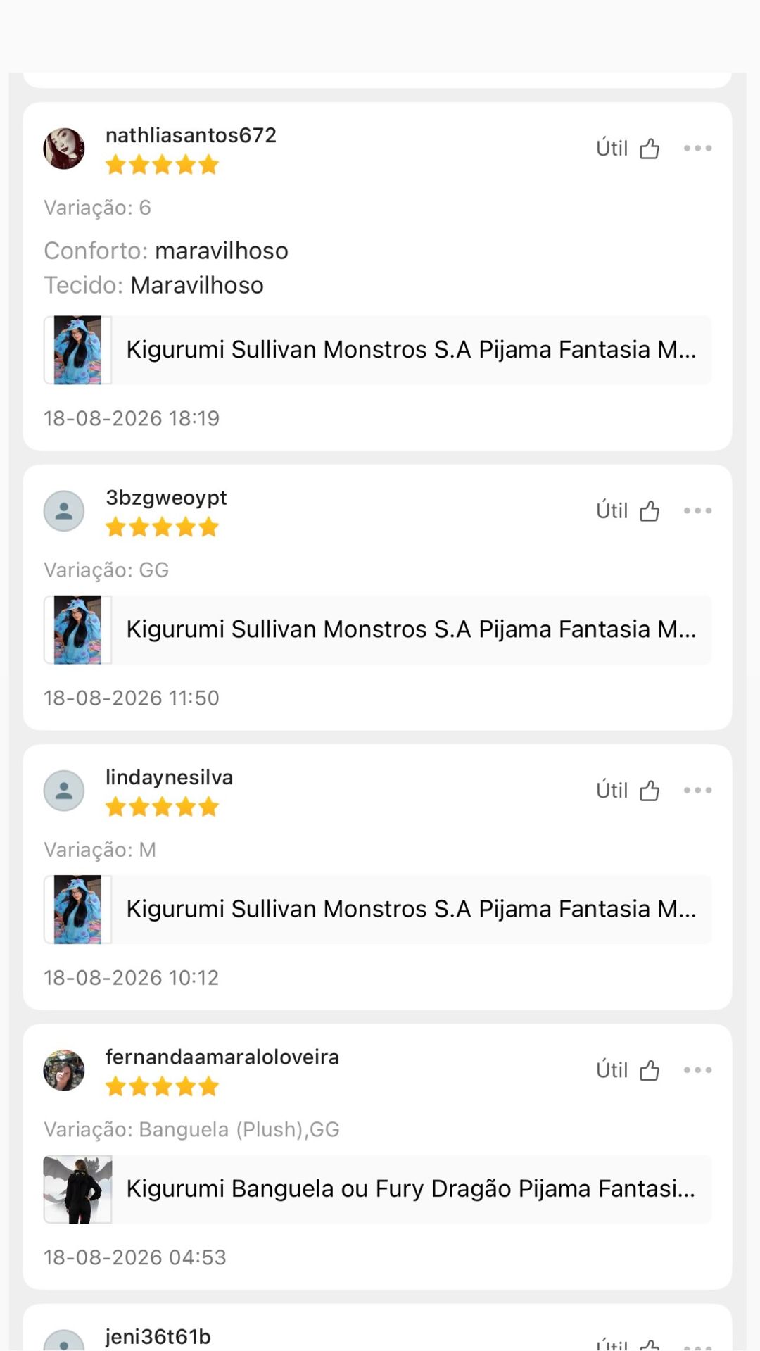 Cliente Kigukidz com pijama kigurumi — foto 33