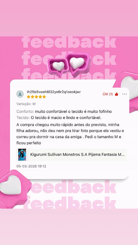 Cliente Kigukidz com pijama kigurumi — vídeo 2