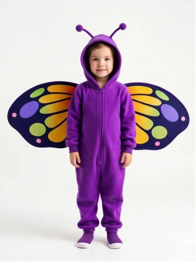 Kigurumi Borboleta Infantil - foto 1