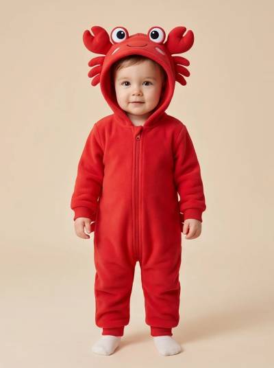 Kigurumi Caranguejo Infantil - foto 1
