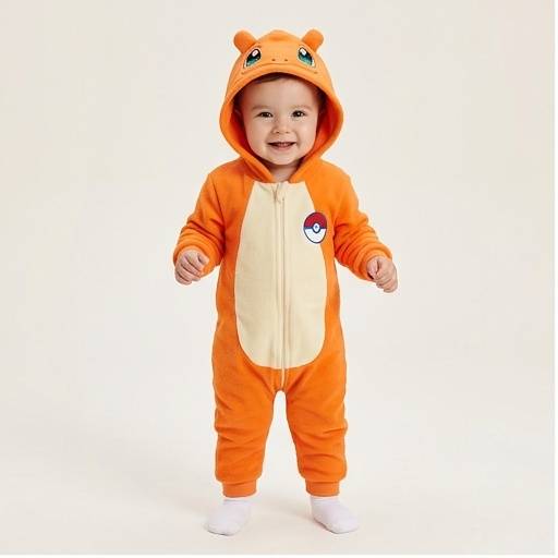 Kigurumi Charmander Infantil - foto 1