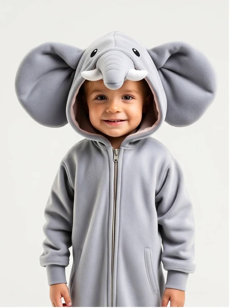 Kigurumi Elefante Infantil - foto 1