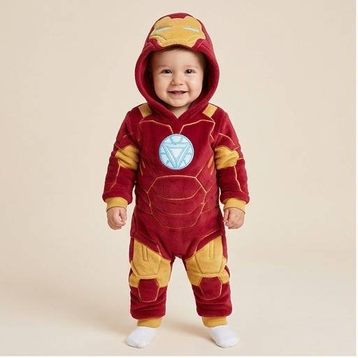 Kigurumi Homem de Ferro Infantil - foto 1