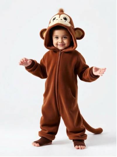 Kigurumi Macaco Infantil - foto 1