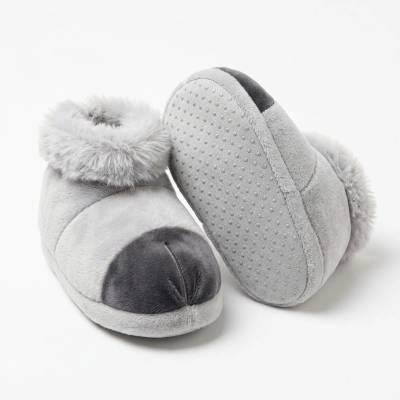 Pantufa Cachorrinho Cinza