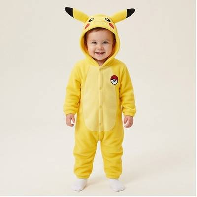 Kigurumi Pikachu Infantil - foto 1
