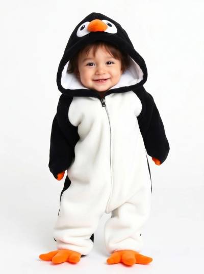 Kigurumi Pinguim Infantil - foto 1