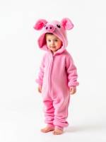 Kigurumi Porco Infantil - foto 1