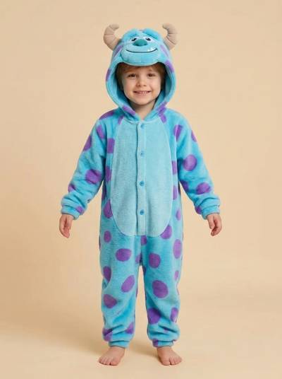 Kigurumi Sulley Infantil - foto 1