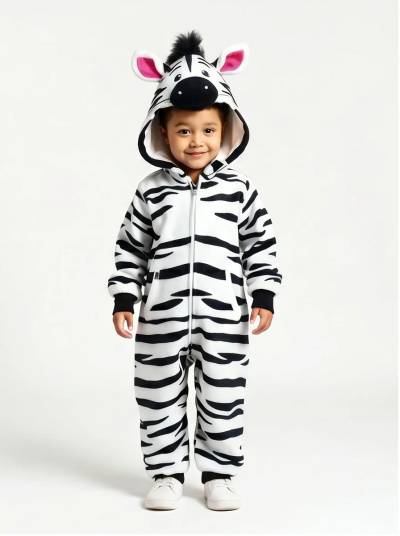Kigurumi Zebra Infantil - foto 1