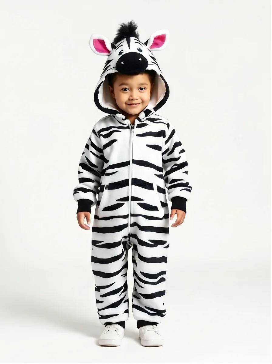 Kigurumi Zebra Infantil - foto 1